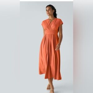 Halara faux wrap dress